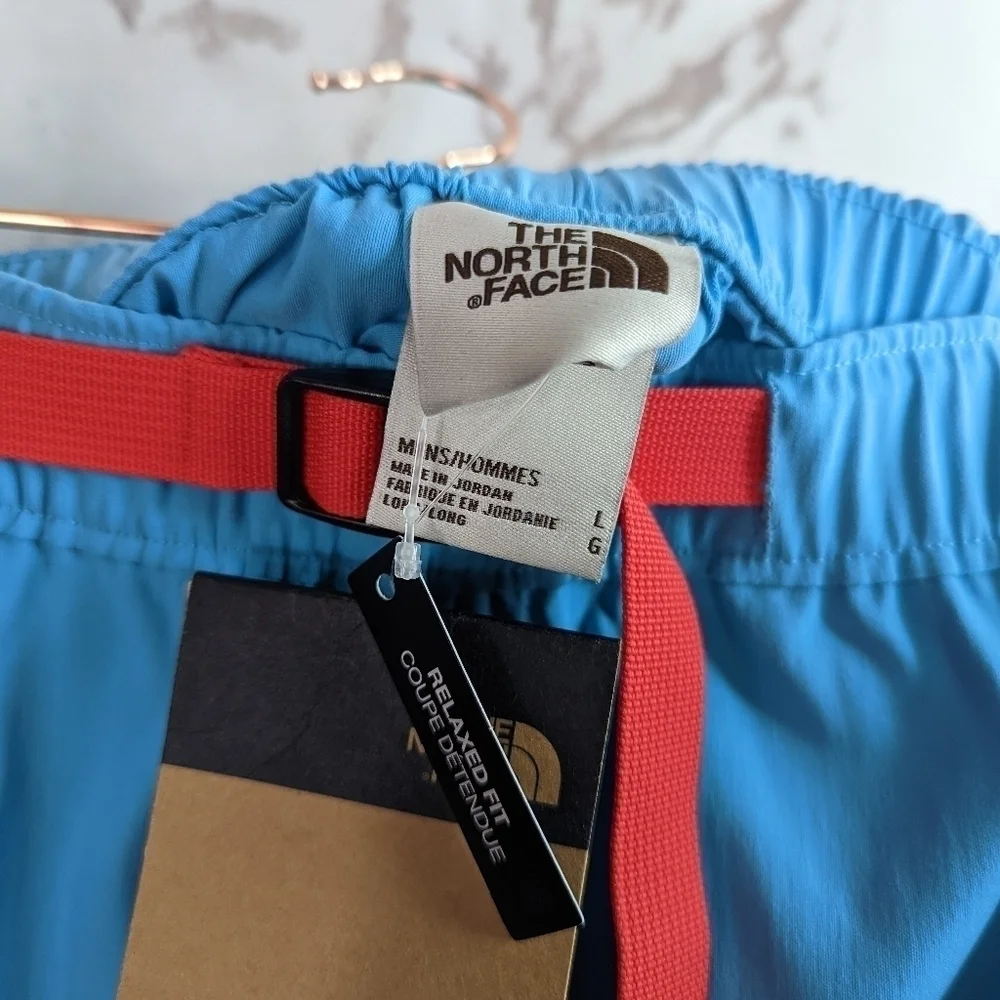 The North Face Shorts Men's Blue L New Belted Class V Norse Pocket
